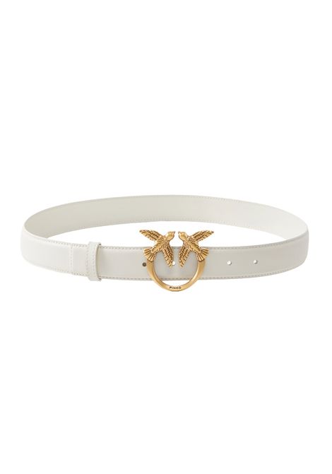 Cintura Pinko donna 100125 A0F1Z14Q bianco oro PINKO | Cintura | 100125 A0F1Z14Q